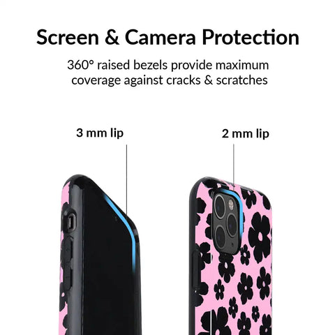 Pink Le Fleur iPhone Case