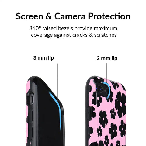 Pink Le Fleur iPhone Case
