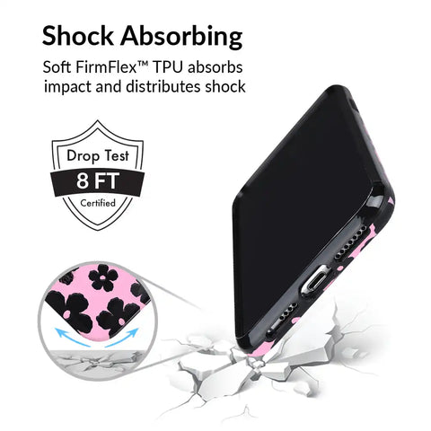 Pink Le Fleur iPhone Case