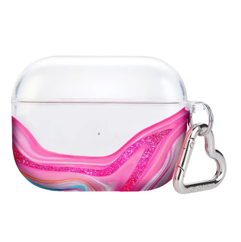 Pink Geode AirPod Case