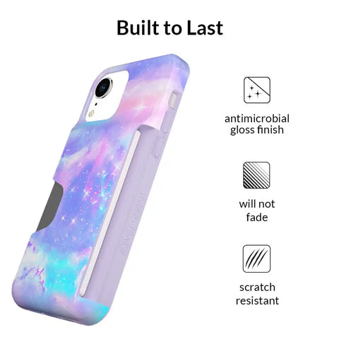 Pastel Galaxy iPhone Wallet Case