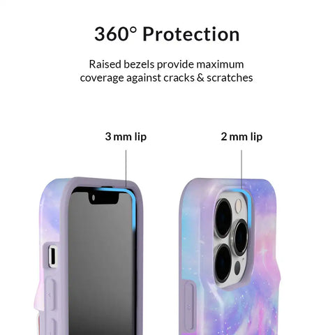 Pastel Galaxy iPhone Wallet Case