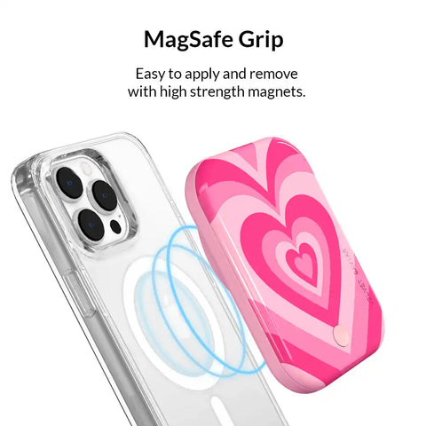 Pink Sweethearts Portable MagSafe Charger Power Pack