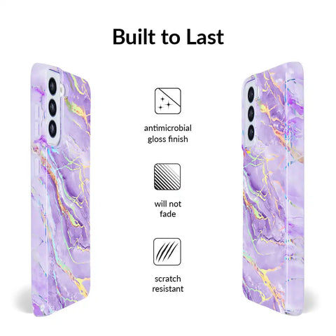 Purple Holo Moonstone Samsung Case