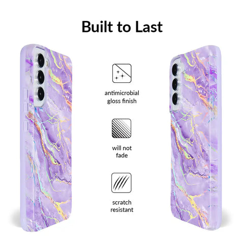 Purple Holo Moonstone Samsung Case