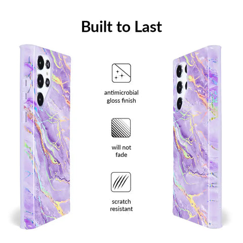 Purple Holo Moonstone Samsung Case