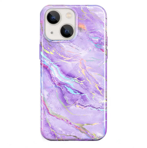Purple Holo Moonstone iPhone Case