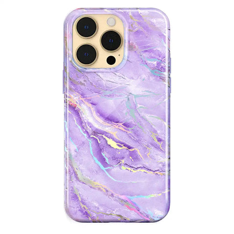 Purple Holo Moonstone iPhone Case