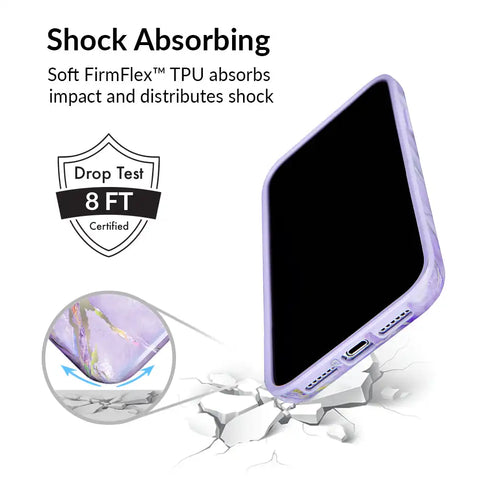 Purple Holo Moonstone iPhone Case