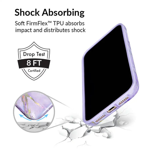 Purple Holo Moonstone iPhone Case