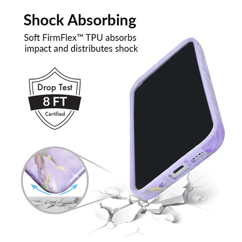 Purple Holo Moonstone iPhone Case