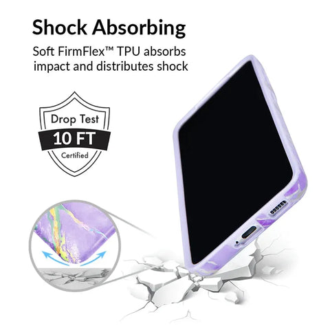 Purple Holo Moonstone Samsung Case
