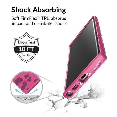 Pink Ruby Leopard Samsung Case