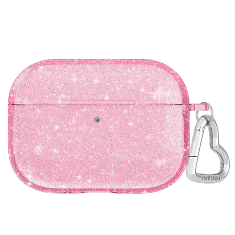 Pink Stardust Glitter AirPod Case