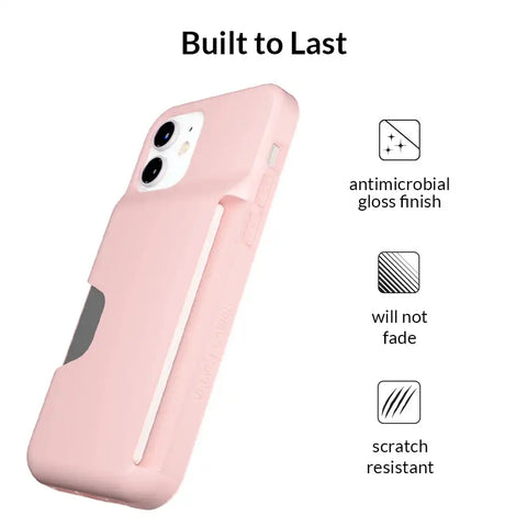 Light Pink iPhone Wallet Case