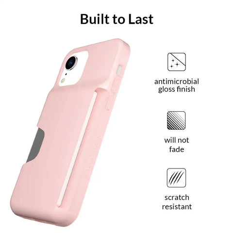 Light Pink iPhone Wallet Case