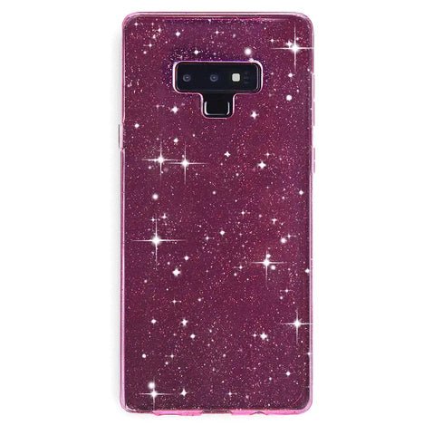 Pink Stardust Glitter Samsung Case