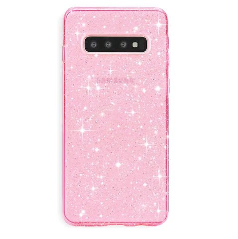 Pink Stardust Glitter Samsung Case