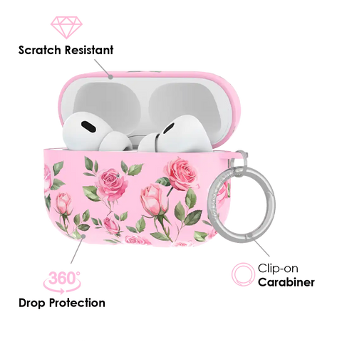 Baby Pink Roses AirPod Case