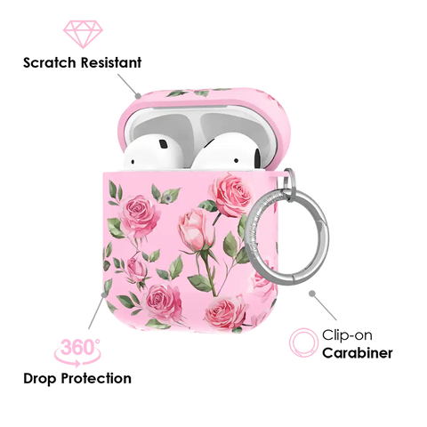 Baby Pink Roses AirPod Case
