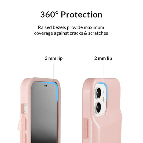 Light Pink iPhone Wallet Case