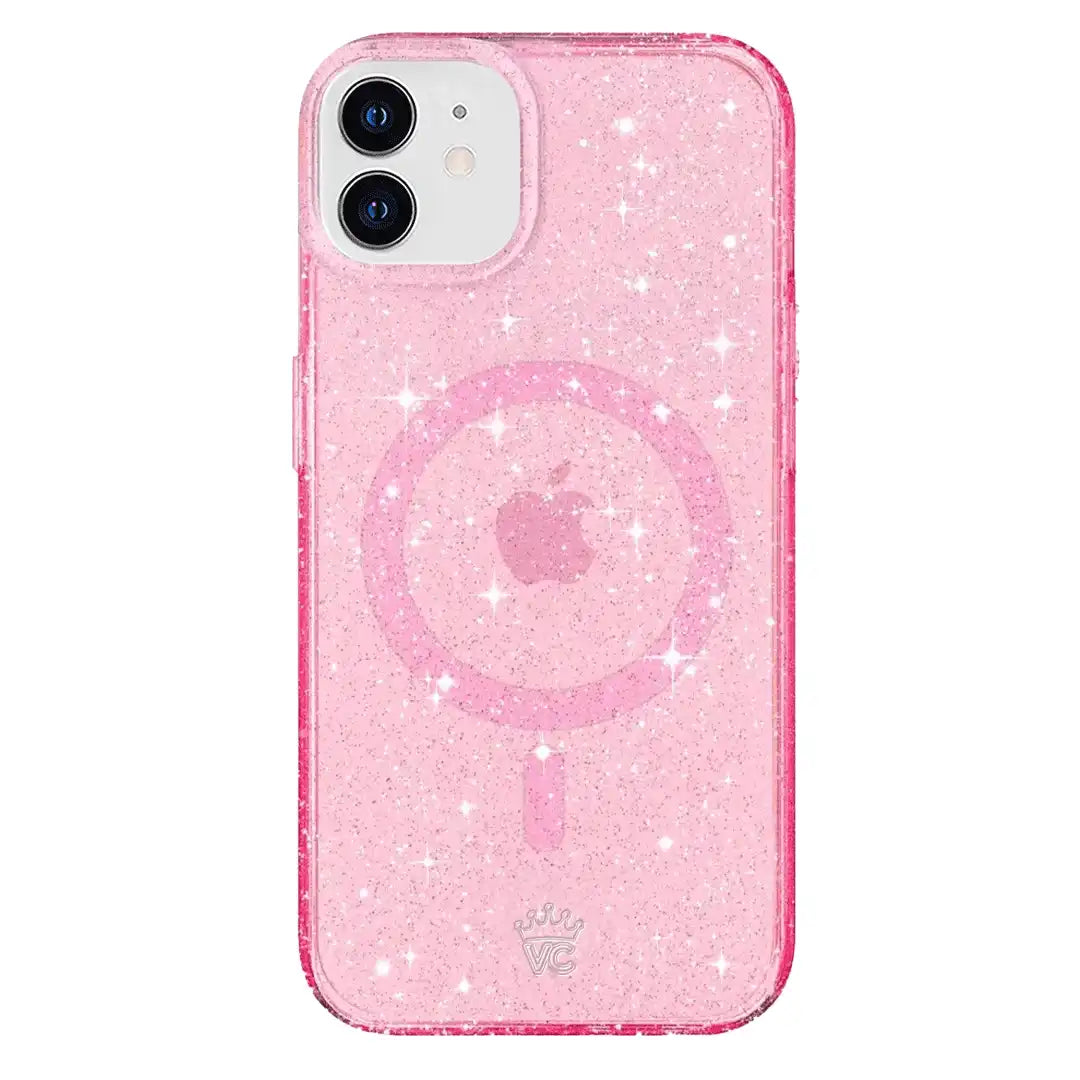 Pink Stardust Glitter iPhone Case