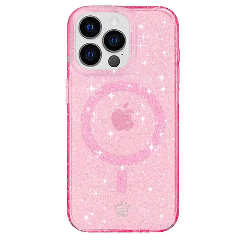 Pink Stardust Glitter iPhone Case