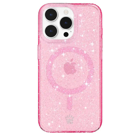 Pink Stardust Glitter iPhone Case