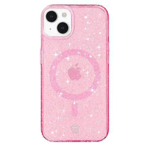 Pink Stardust Glitter iPhone Case