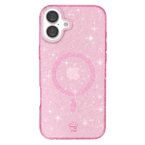 Pink Stardust Glitter iPhone Case