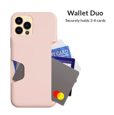 Light Pink iPhone Wallet Case