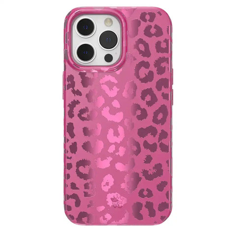 Pink Ruby Leopard iPhone Case