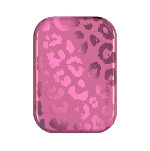 Pink Ruby Leopard Portable MagSafe Charger Power Pack