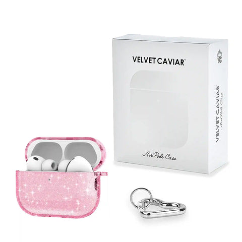 Pink Stardust Glitter AirPod Case