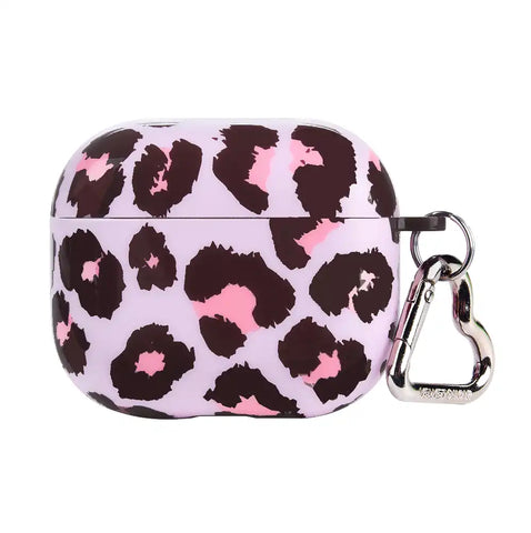 Purrfect Pink Leopard AirPod Case