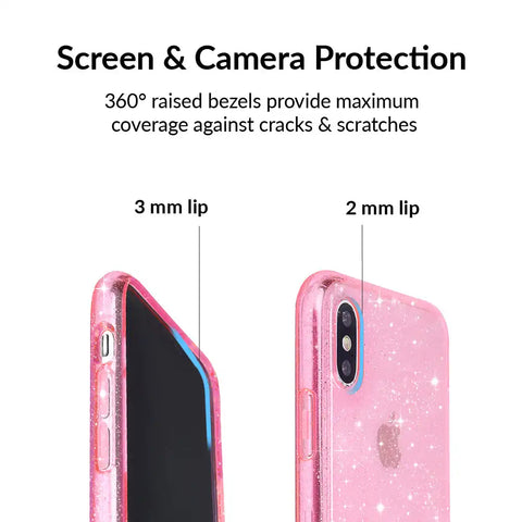 Pink Stardust Glitter iPhone Case