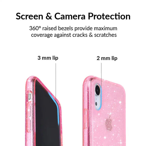 Pink Stardust Glitter iPhone Case