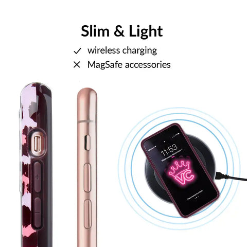 Purrfect Pink Leopard iPhone Case