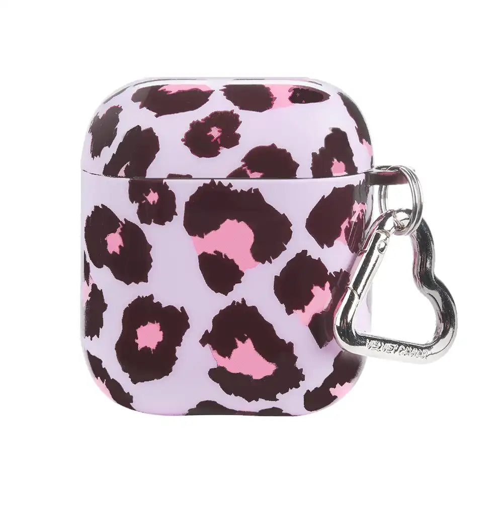 Purrfect Pink Leopard AirPod Case