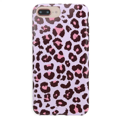 Purrfect Pink Leopard iPhone Case