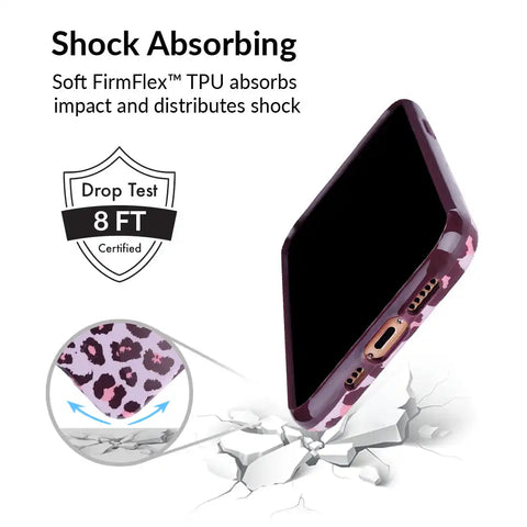 Purrfect Pink Leopard iPhone Case