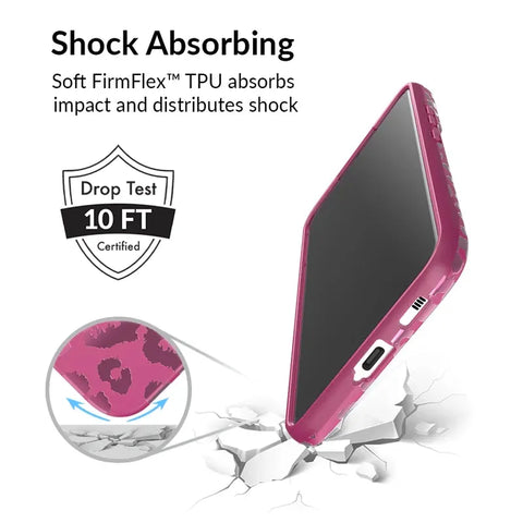 Pink Ruby Leopard Samsung Case