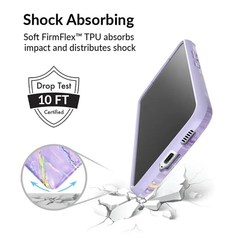 Purple Holo Moonstone Samsung Case