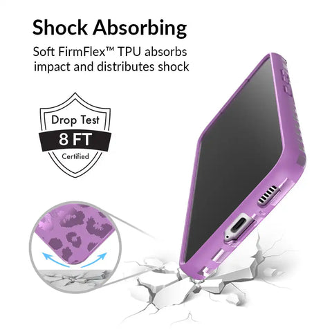 Amethyst Leopard Samsung Case
