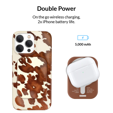Cocoa Cow Portable MagSafe Charger Power Pack