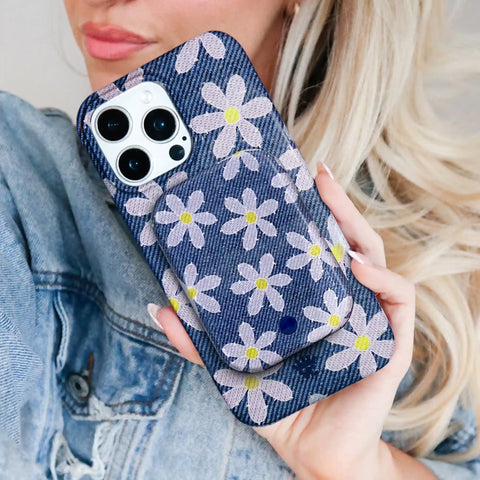 Denim Daisy Portable MagSafe Charger Power Pack