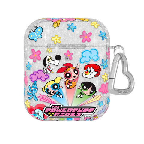 The Powerpuff Girls Girl Power Glitter AirPod Case