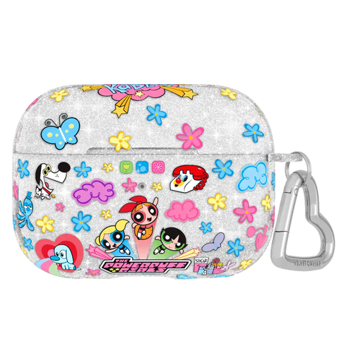 The Powerpuff Girls Girl Power Glitter AirPod Case