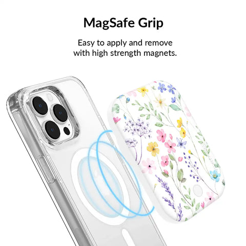 Enchanted Floral Portable MagSafe Charger Power Pack