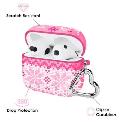 Bubble Gum Sweater AirPod Case